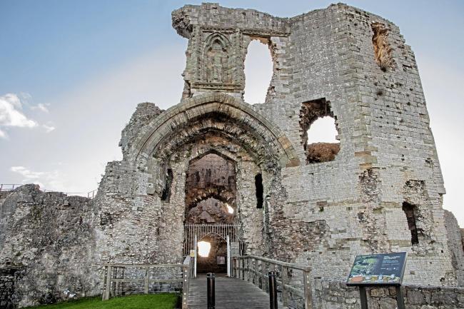 Denbigh Castle.