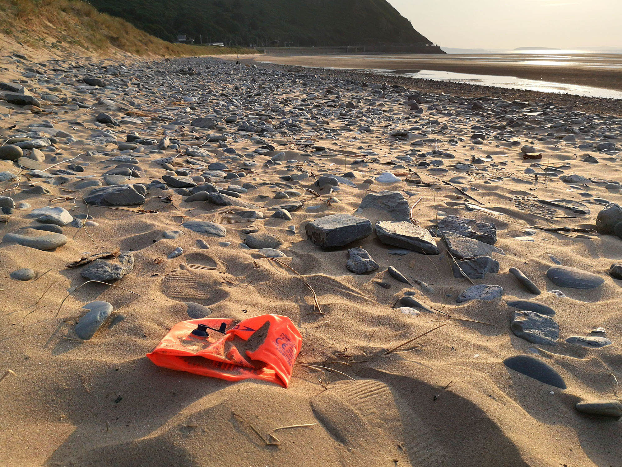 Abandoned armband Conwy beach