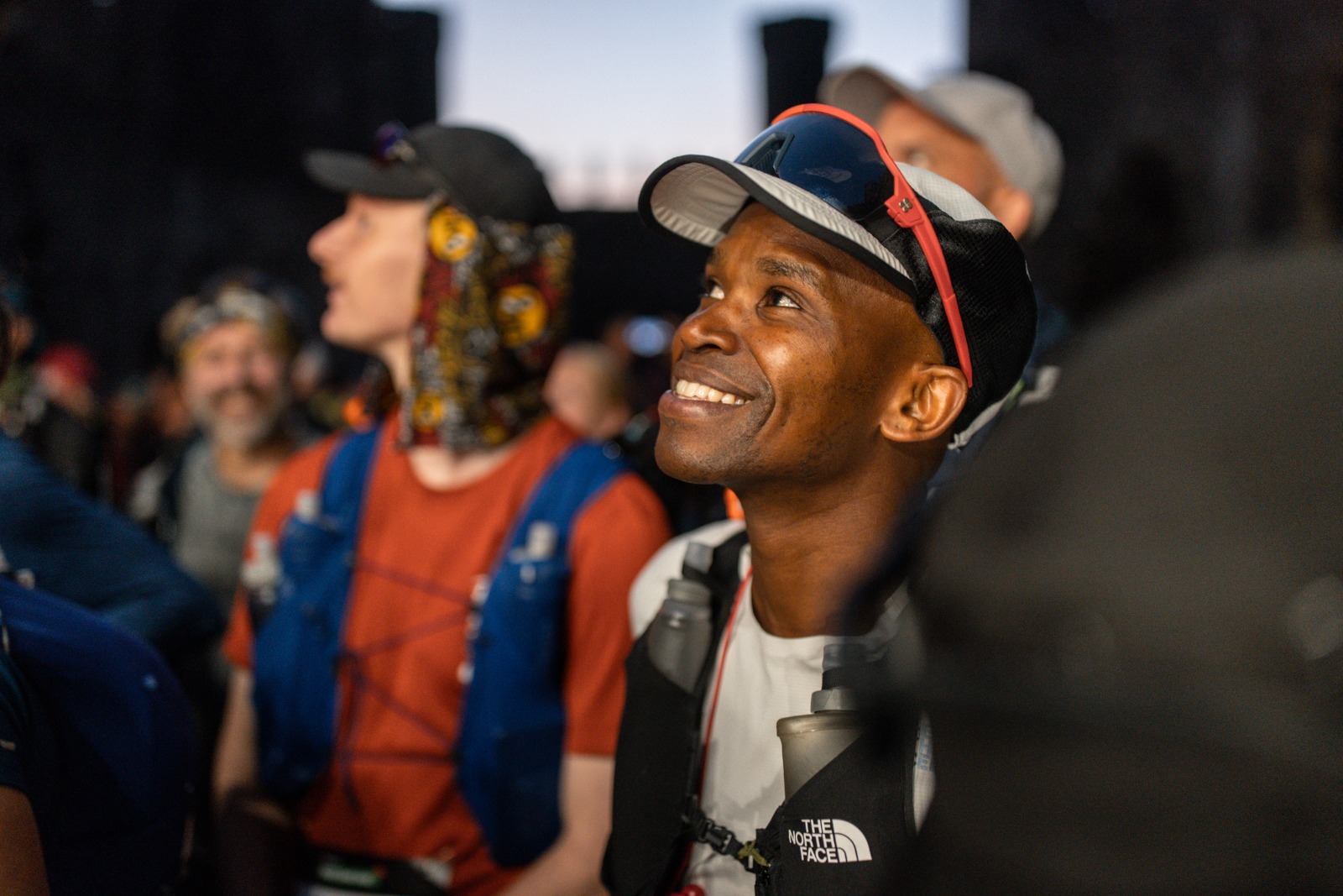 All smiles at the start of the race. Photo: Montane Dragons Back Race | No Limits Photography