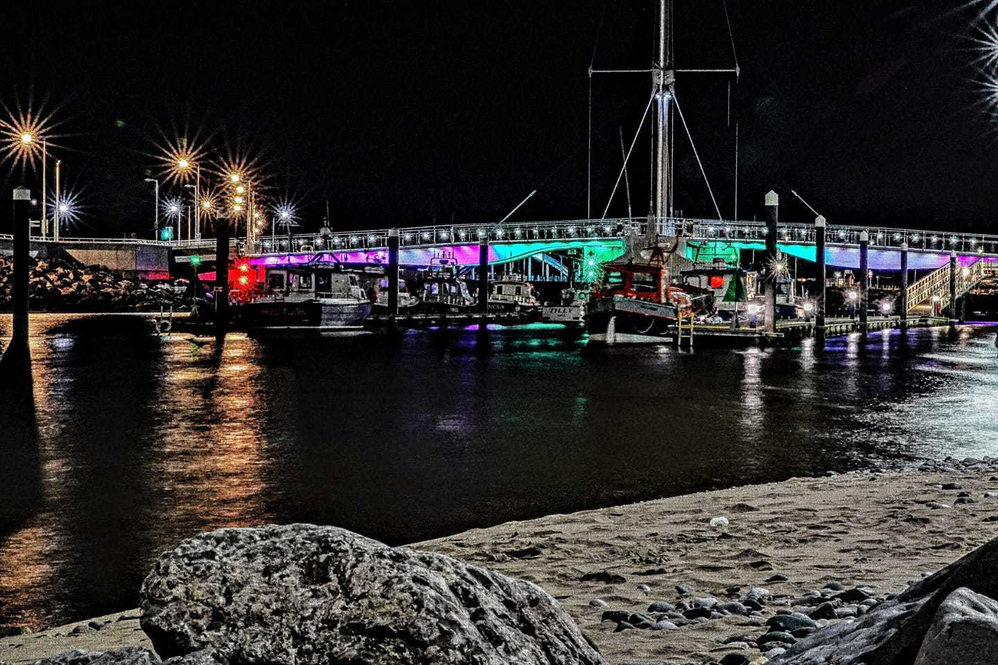 Steve Pettit took this photo at Rhyl Harbour.